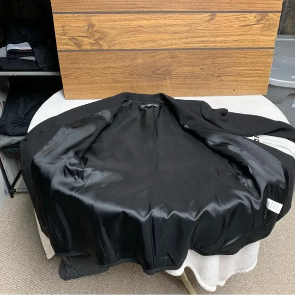 Causal Corner Annex essentials suit coat size 6 solid black with hidden pocket - Picture 9 of 13